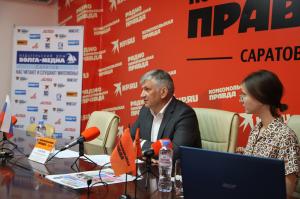 Генеральный директор саратовских газовых компаний ответил на вопросы журналистов о догазификации региона Генеральный директор саратовских газовых компаний ответил на вопросы журналистов о догазификации региона